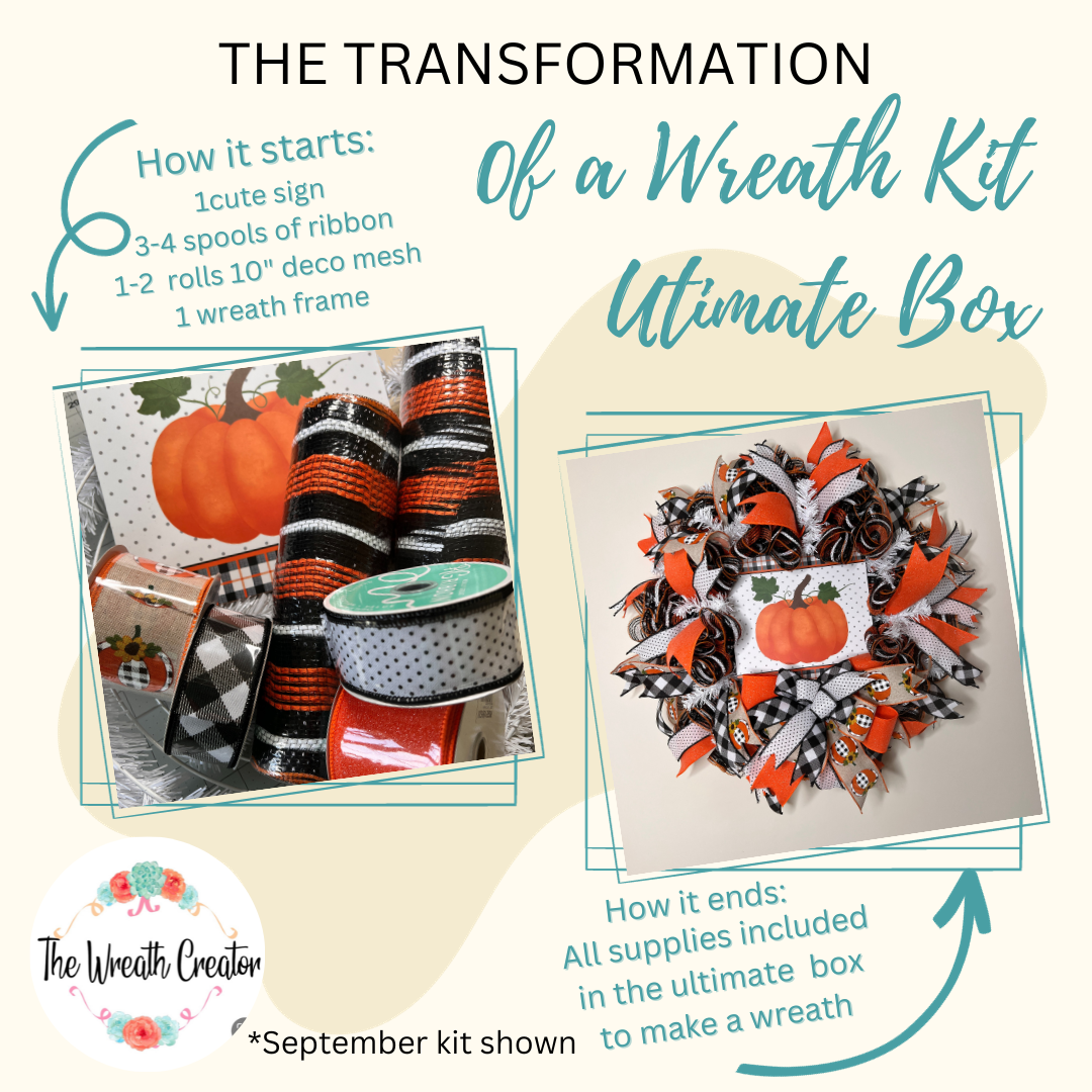 The Ultimate Box Monthly Wreath Kit Subscription - The Wreath Creator