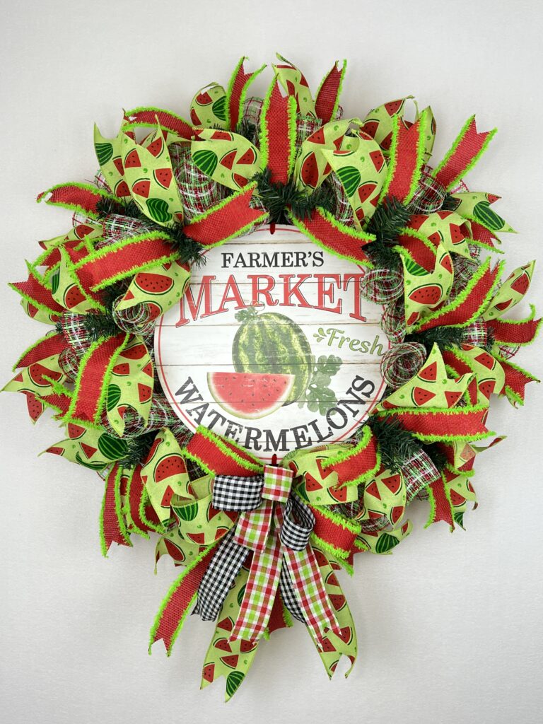 Farmer’s Market Summer Wreath